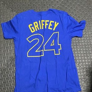 Nike Blue and Yellow Men's Jersey